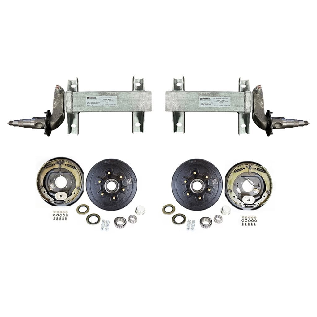 5,200 lbs. Adjustable Half Torsion Axles