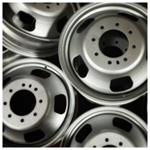 Steel and Aluminum Truck Wheels
