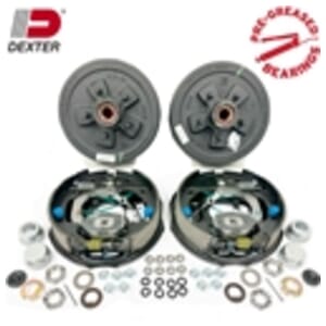 Dexter Pre-Greased Self-Adjusting Brake Kits