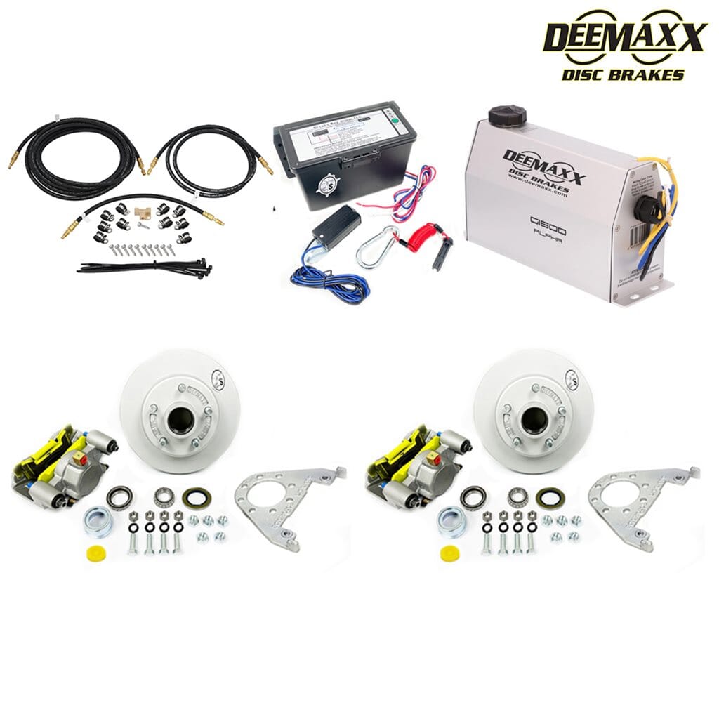 3,500 lbs. MAXX KIT - Electric Over Hydraulic - Integral Disc Brakes