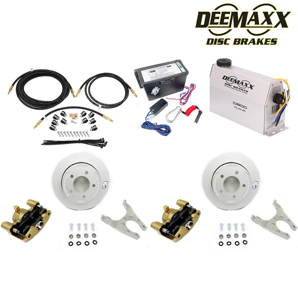 3,500 lbs. MAXX KIT - Electric Over Hydraulic - Slip Over Disc Brakes