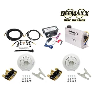 3,500 lbs. MAXX KIT - Electric Over Hydraulic - Slip Over Disc Brakes