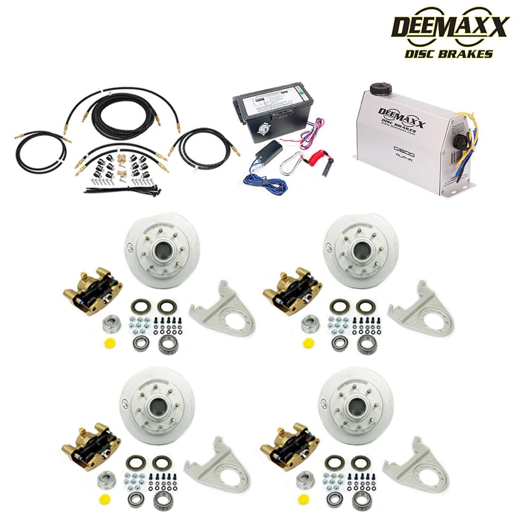 7,000 lbs. MAXX KIT - Electric Over Hydraulic - Integral Disc Brakes