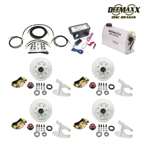 8,000 lbs. MAXX KIT - Electric Over Hydraulic - Integral Disc Brakes