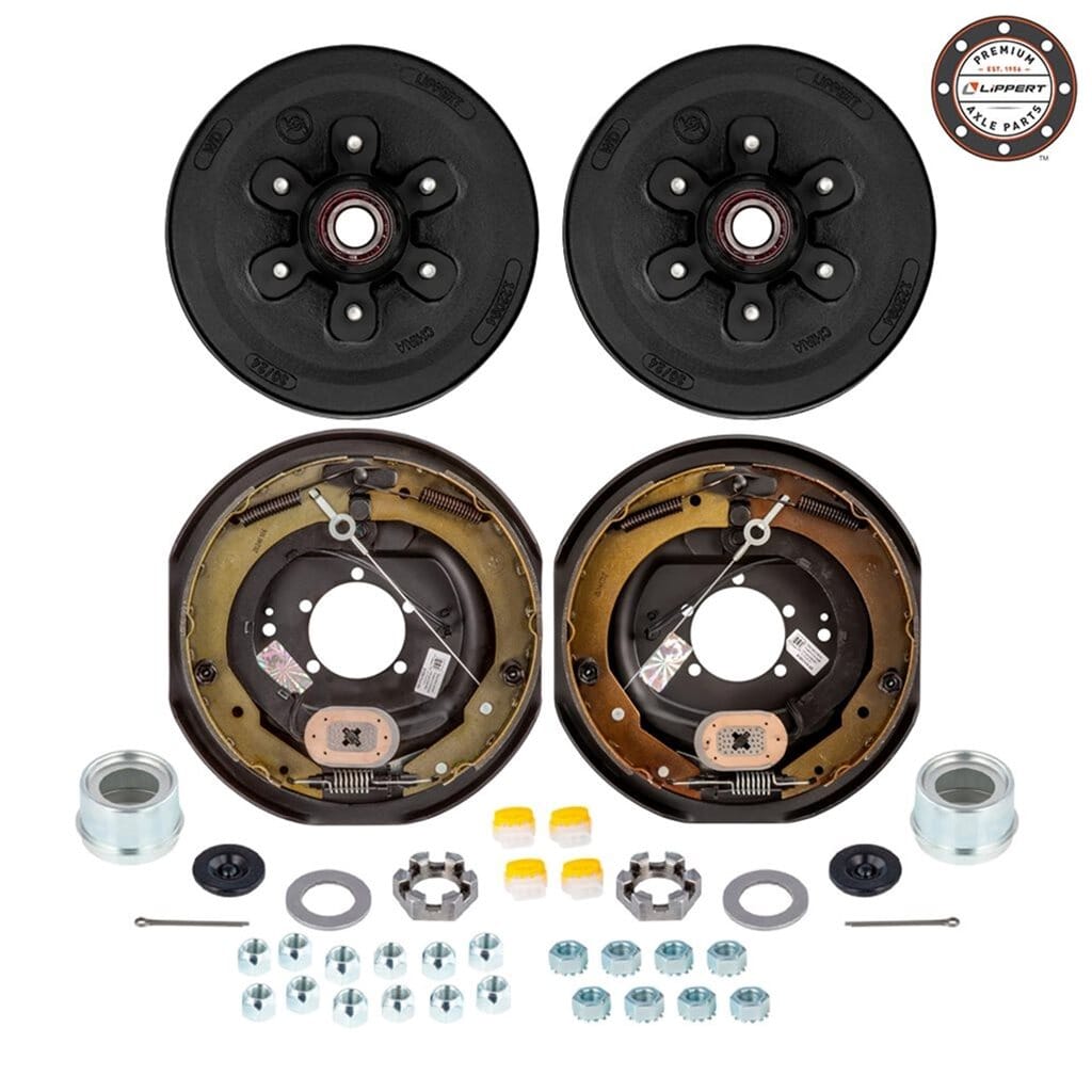 Lippert Pre-Greased Self-Adjusting Brake Kits