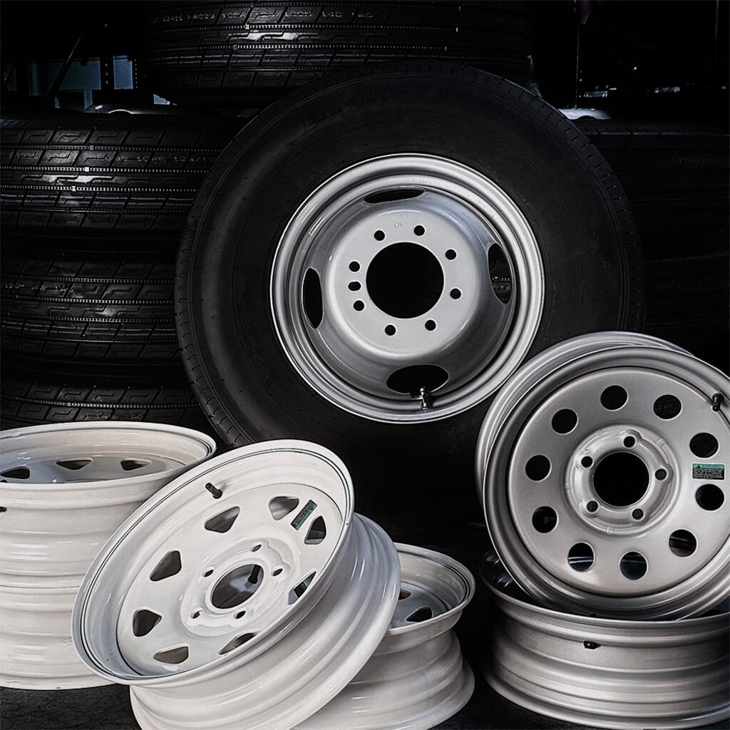 Trailer Wheels, Tires, and Assemblies