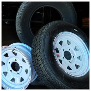 13" Trailer Wheels, Tires, and Assemblies