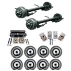 20,000 LB. - 24,000 LB. Dexter® Trailer Axle Assemblies