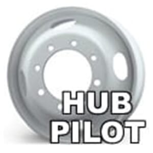 Hub Piloted Heavy Duty Truck and Trailer Steel Wheels