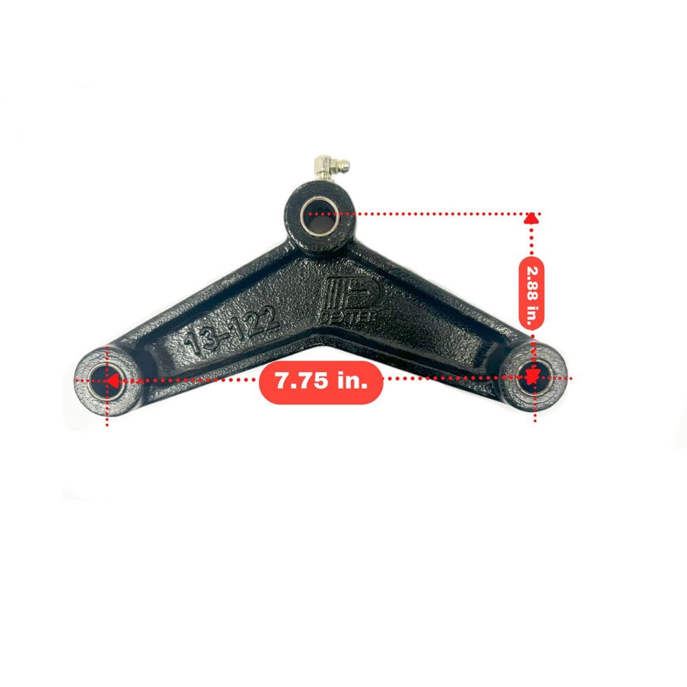 Dexter® Axle Pair of Dexter® 013-122-04 Greaseable Triangular