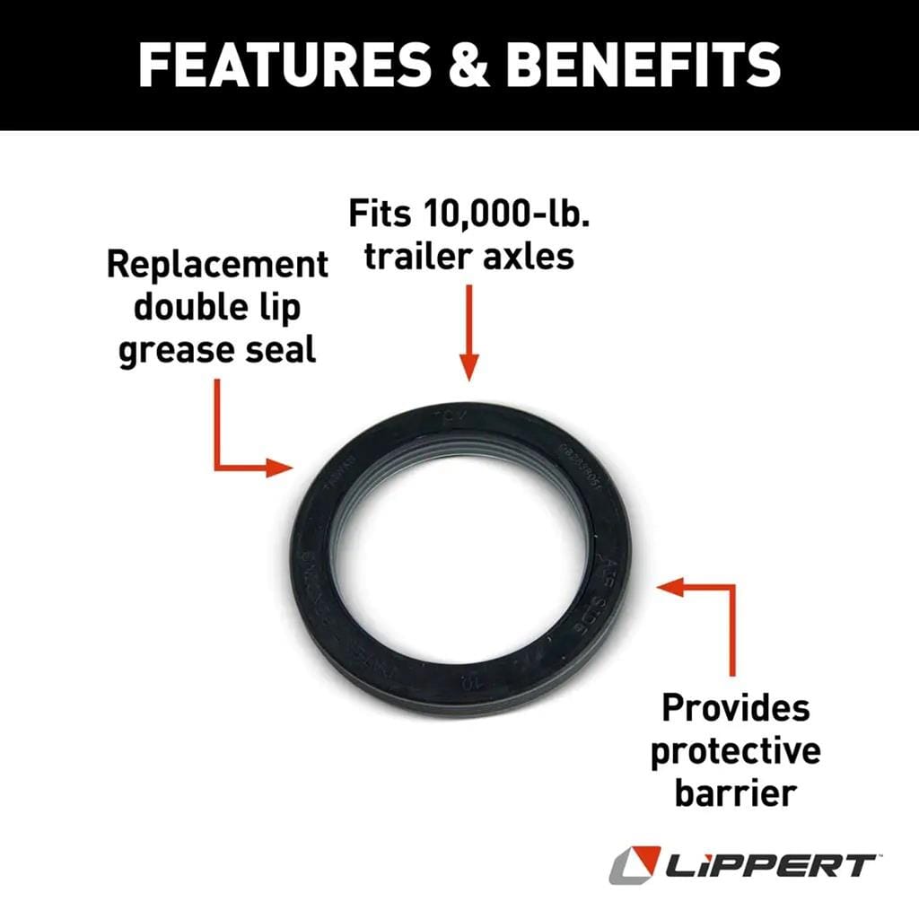 Lippert® Double Lip Grease Seal - 2.855