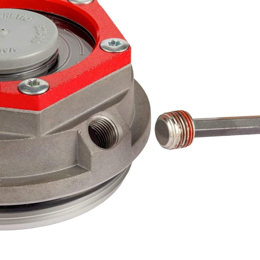 Lippert® Trailer Axle Oil and Dust Cap with Set Screw - 8,000 lbs