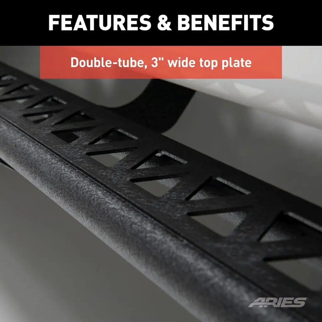 Aries Rocker Step Running Boards, Select Toyota Tundra - 2074152