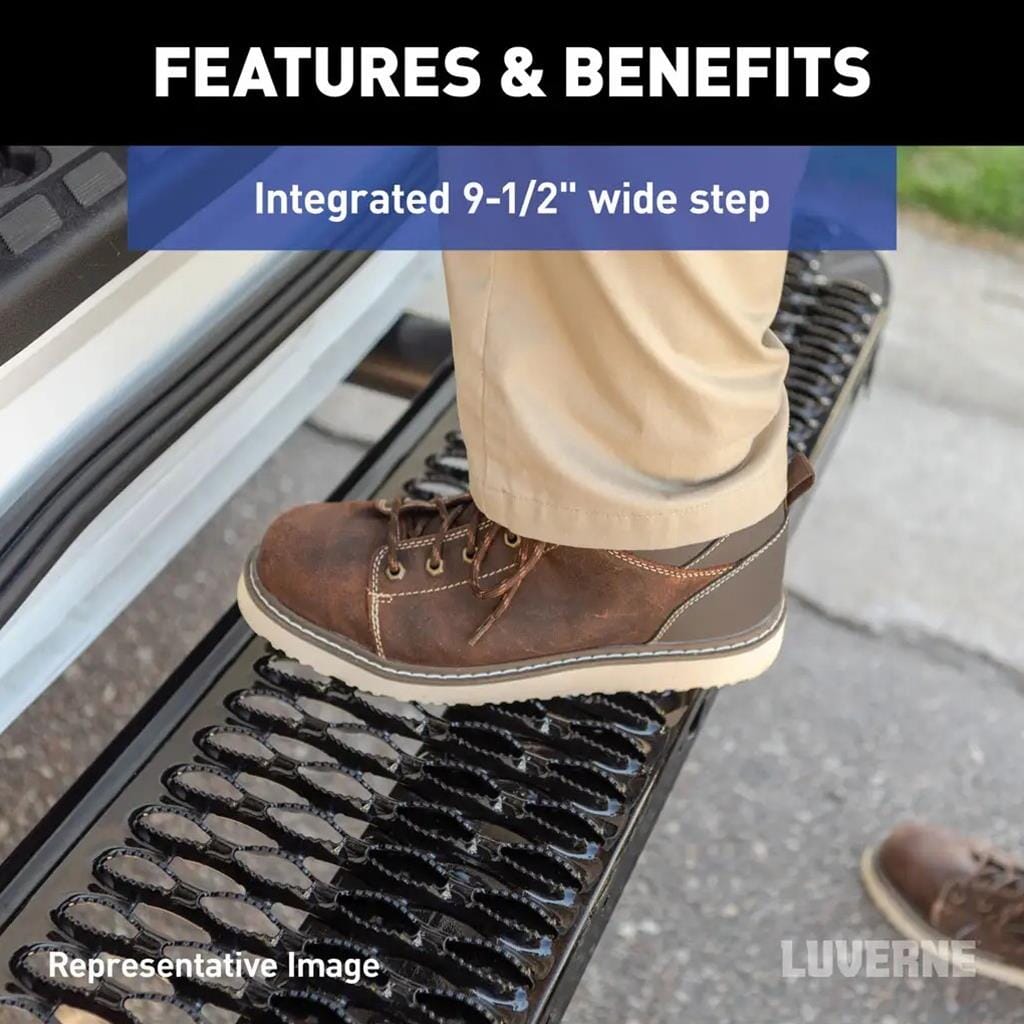 Luverne LUVERNE Impact Shock-Absorbing Rear Bumper Step, Select