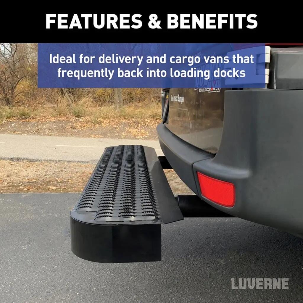 Luverne LUVERNE Impact Shock-Absorbing Rear Bumper Step, Select