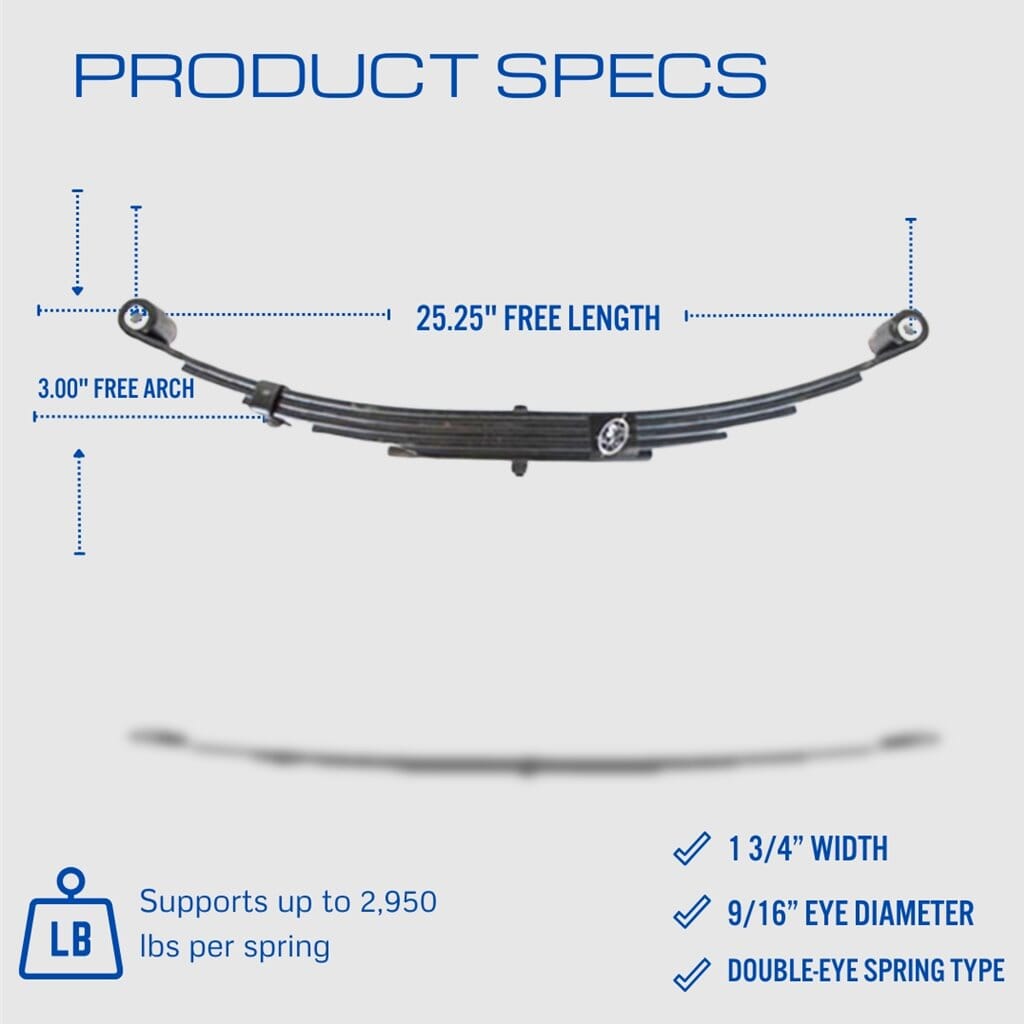 EMCO® USA Made 5 Leaf 25 1/4