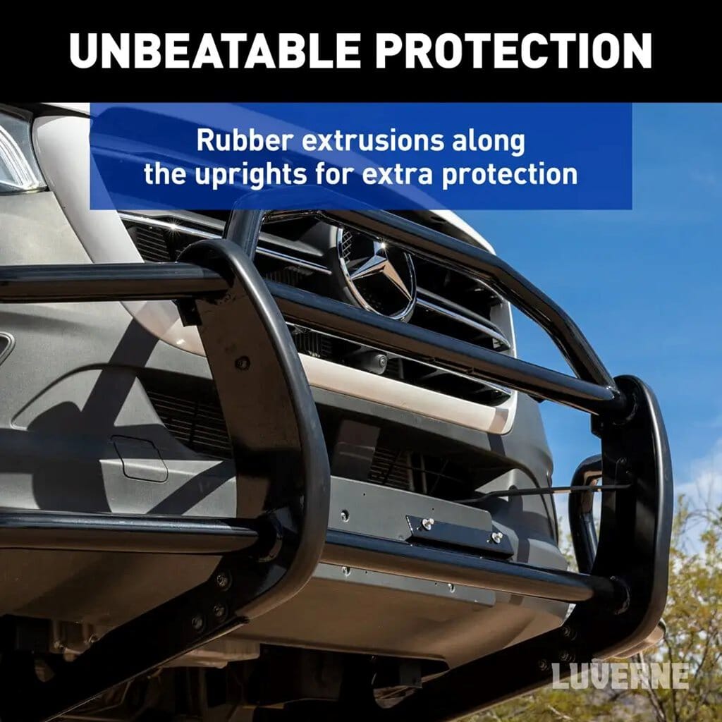 Luverne LUVERNE SolidShield Van Grille Guard for Select Mercedes