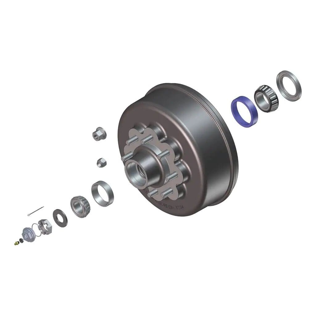 Lippert® Threaded Dust Cap with Rubber Plug & O-Ring, 2-7/8
