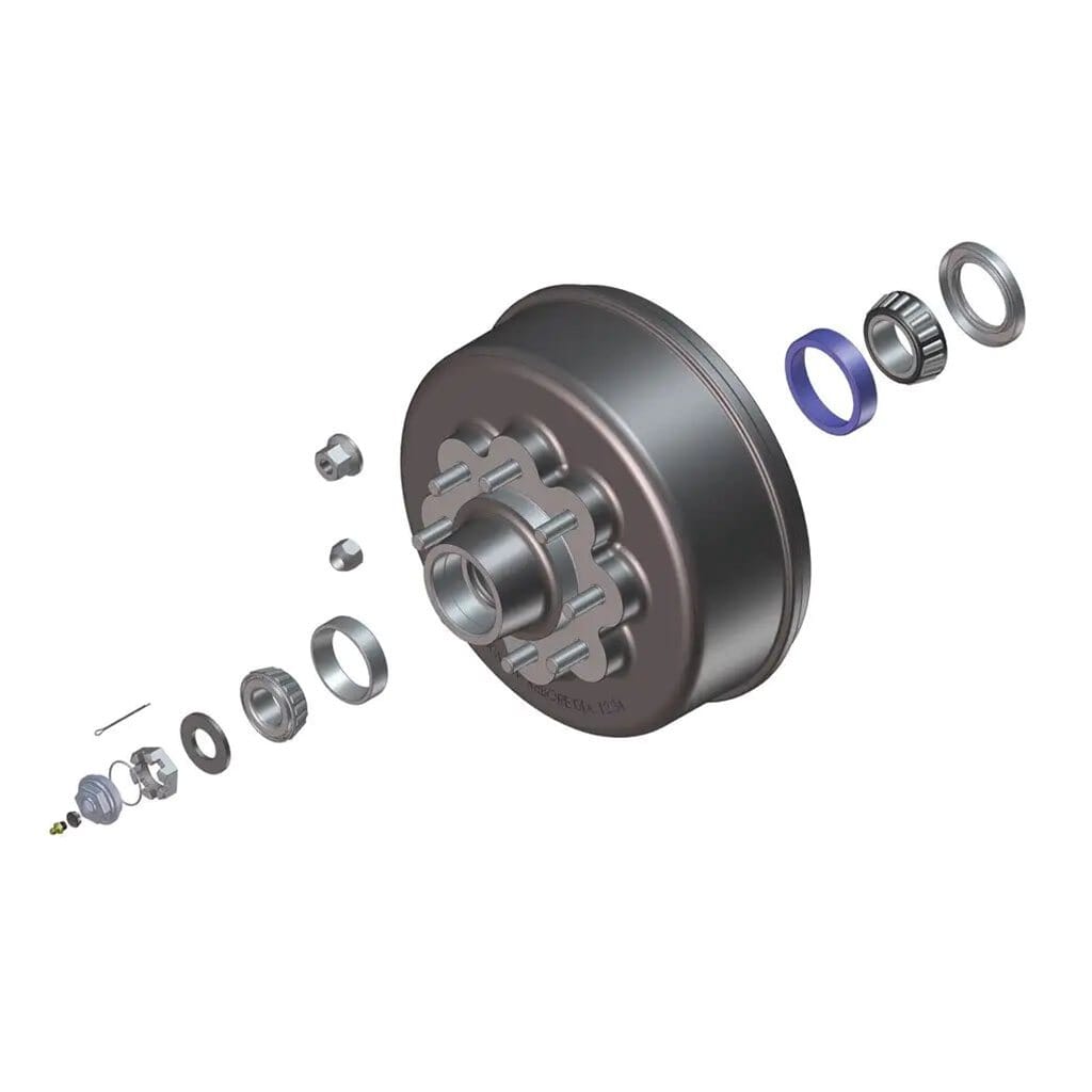 Lippert® Threaded Dust Cap with Rubber Plug & O-Ring, 2-7/8