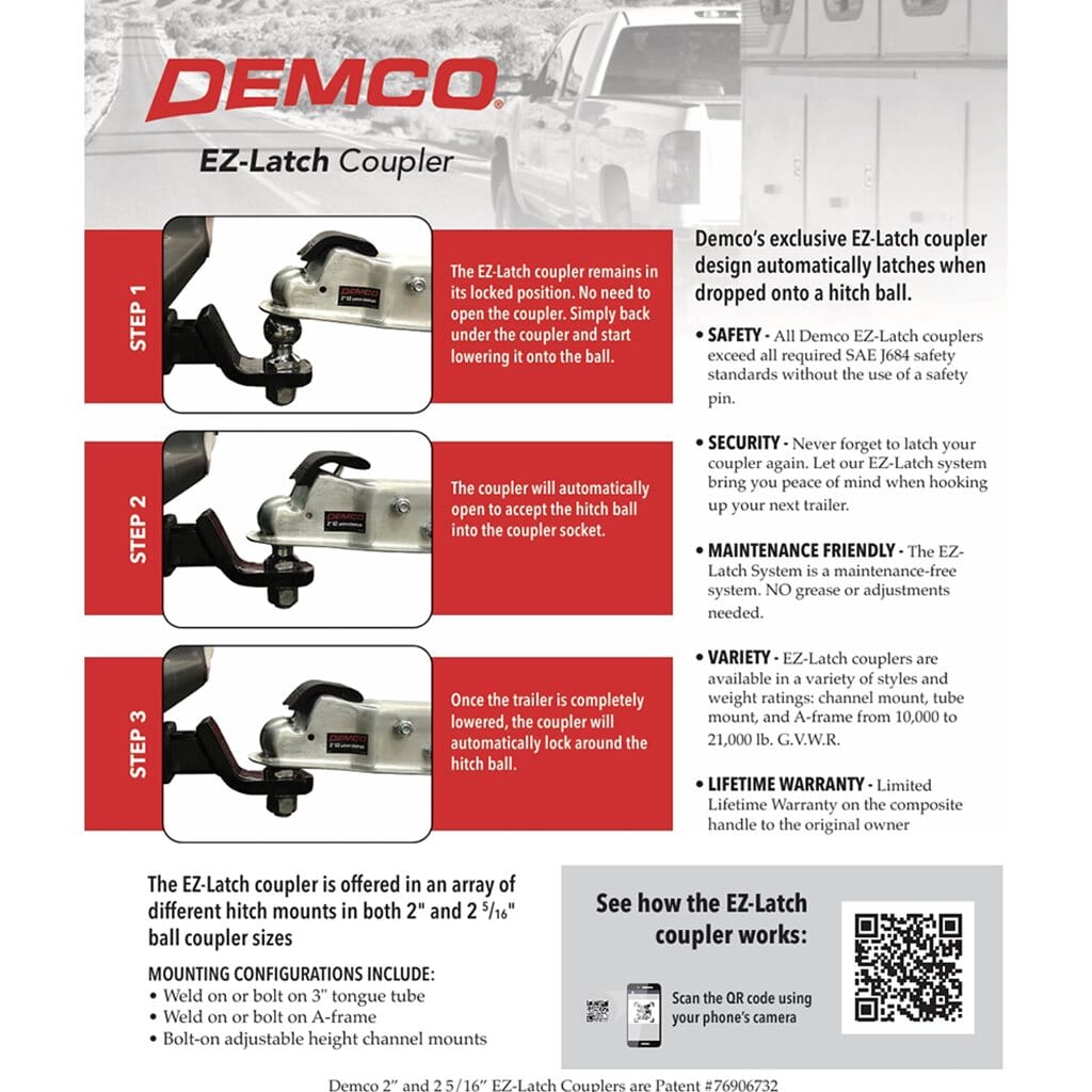Demco Black 2-5/16