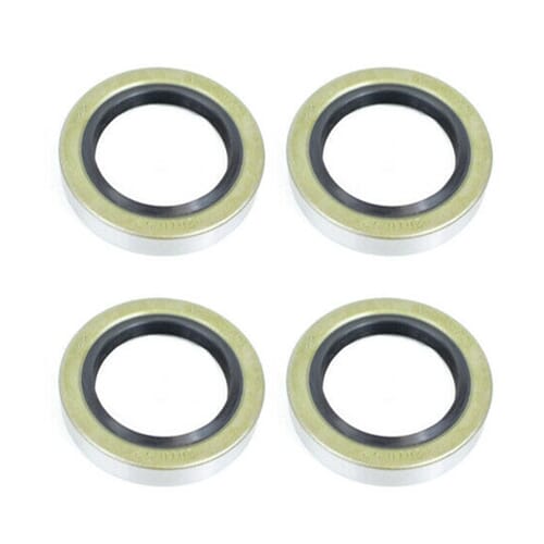 Four pack of TruRyde® Double Lip Seals for 3,500 lbs. Trailer