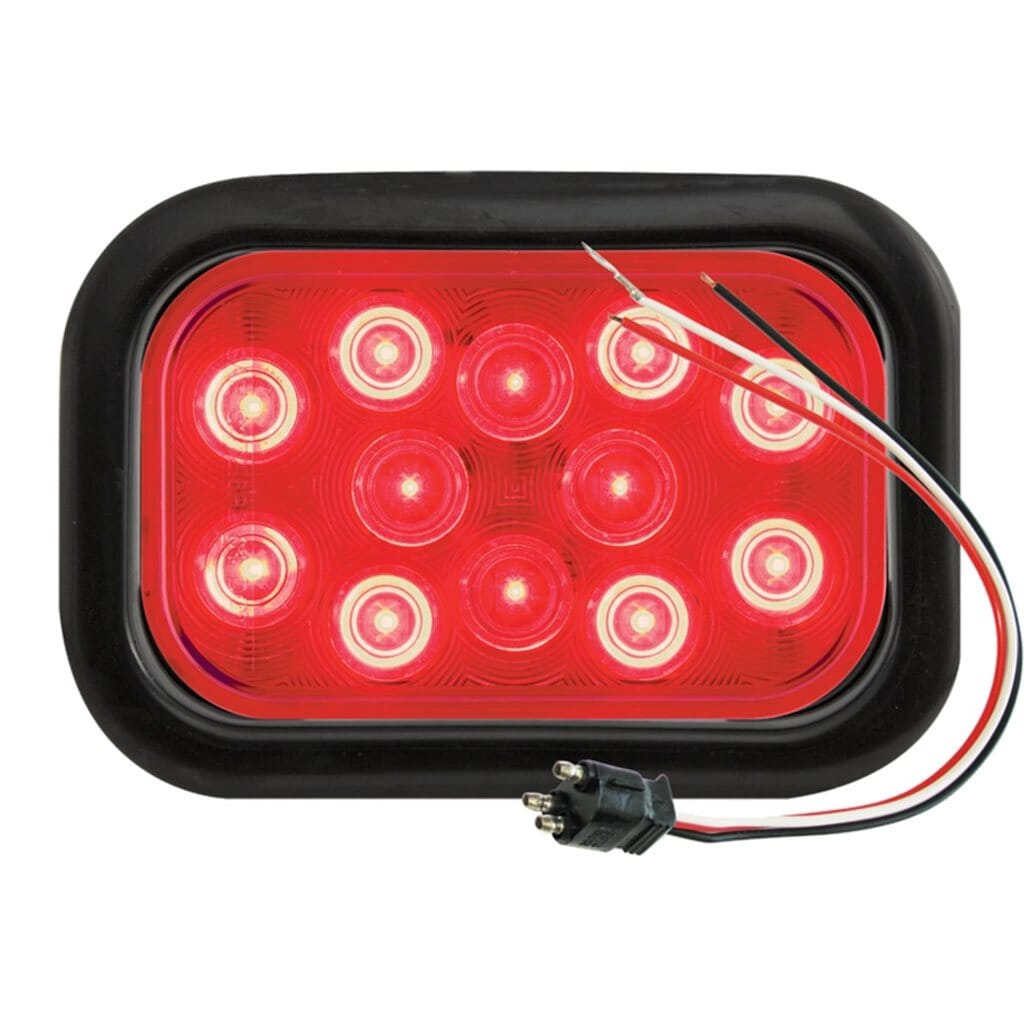 Optronics Rectangular LED Stop/Turn/Tail Light - STL34RB