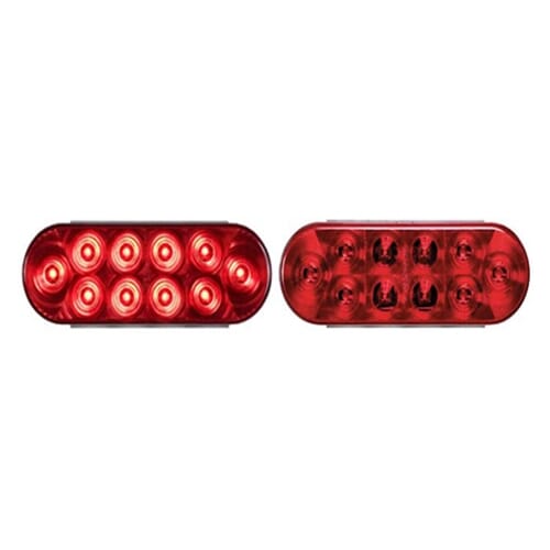 Optronics 6” Oval Sealed LED Stop/Turn/Taillight (10 diodes