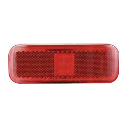 Optronics Red Rectangular Thin Line LED Marker/Clearance Light