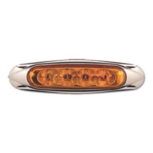 Optronics Amber Miro-Flex Star Sealed LED Marker/Clearance Light
