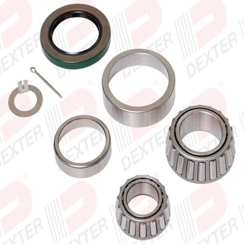 Dexter® Axle Dexter Bearing Kit 6K hub inner and outer bearing
