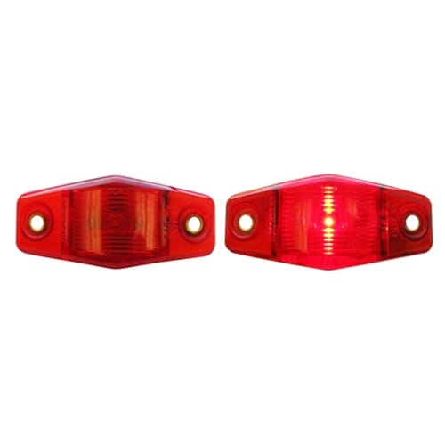 Optronics Mini Sealed Red LED Horizontal-Vertical Marker/Clearance