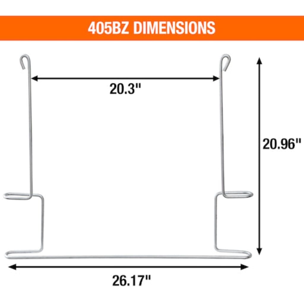 Buyer's Products Buyers Products Galvanized Anti-Sail Brackets for