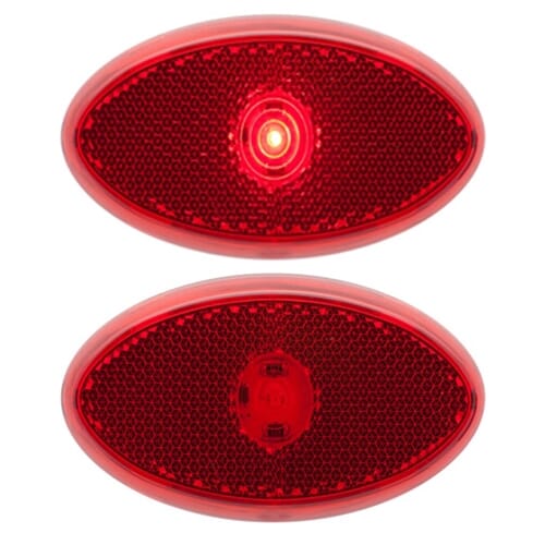Optronics 1-LED Red marker/clearance light - MCL0028RBB