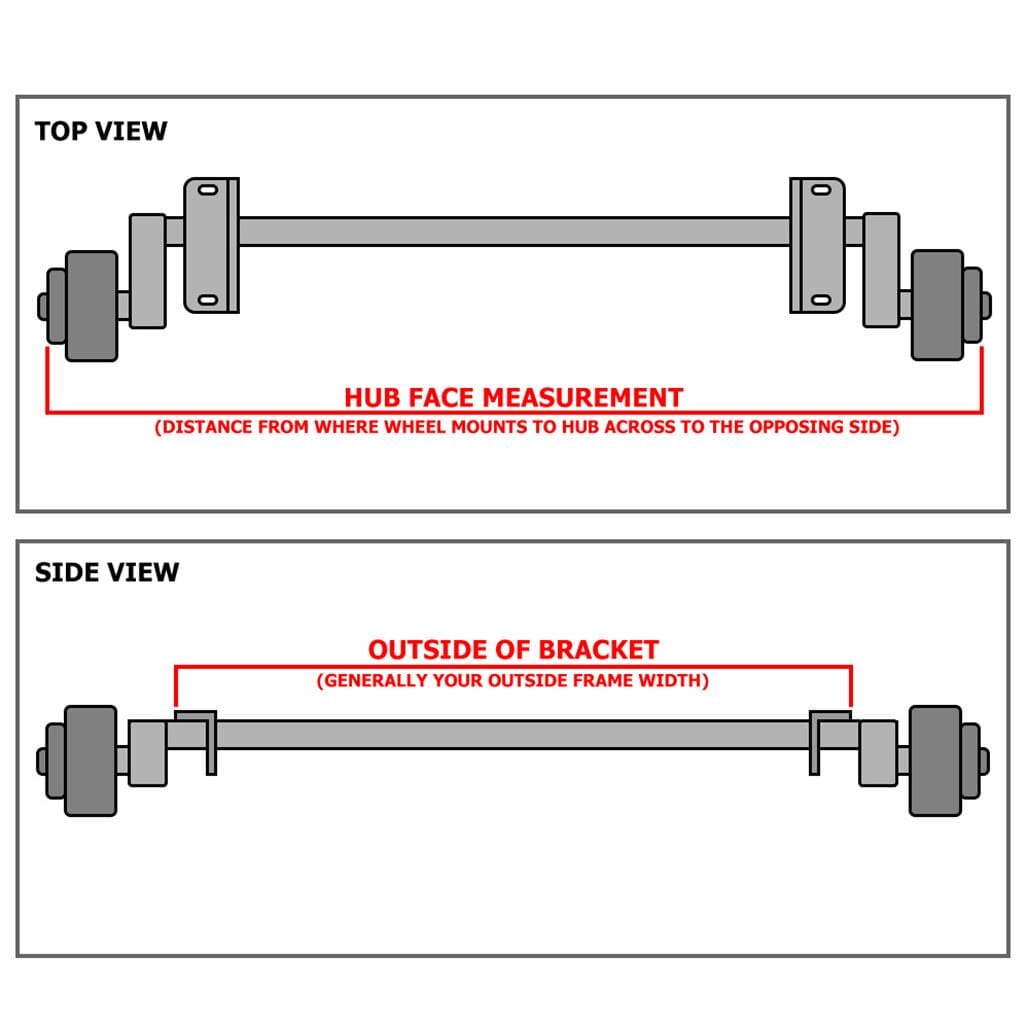 Dexter Torflex Torsion Axle 3,500 lb. #10 Dexter® Torflex® Rubber
