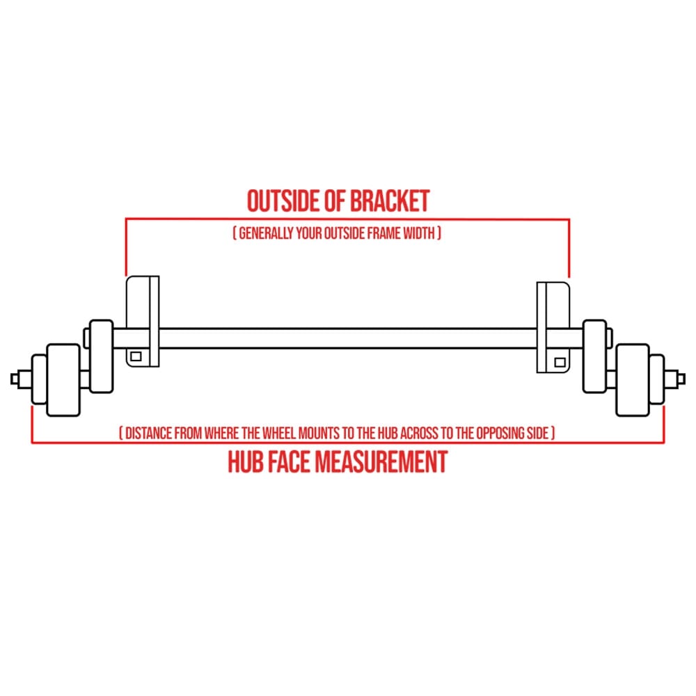 Dexter Torflex Torsion Axle 7,000 lb. #12 Dexter® Torflex® Rubber