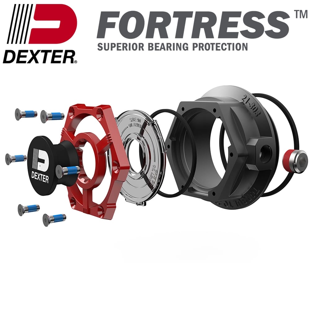 Dexter® Axle Dexter Fortress Threaded Cap - 5,200 - 8,000 lbs. K21