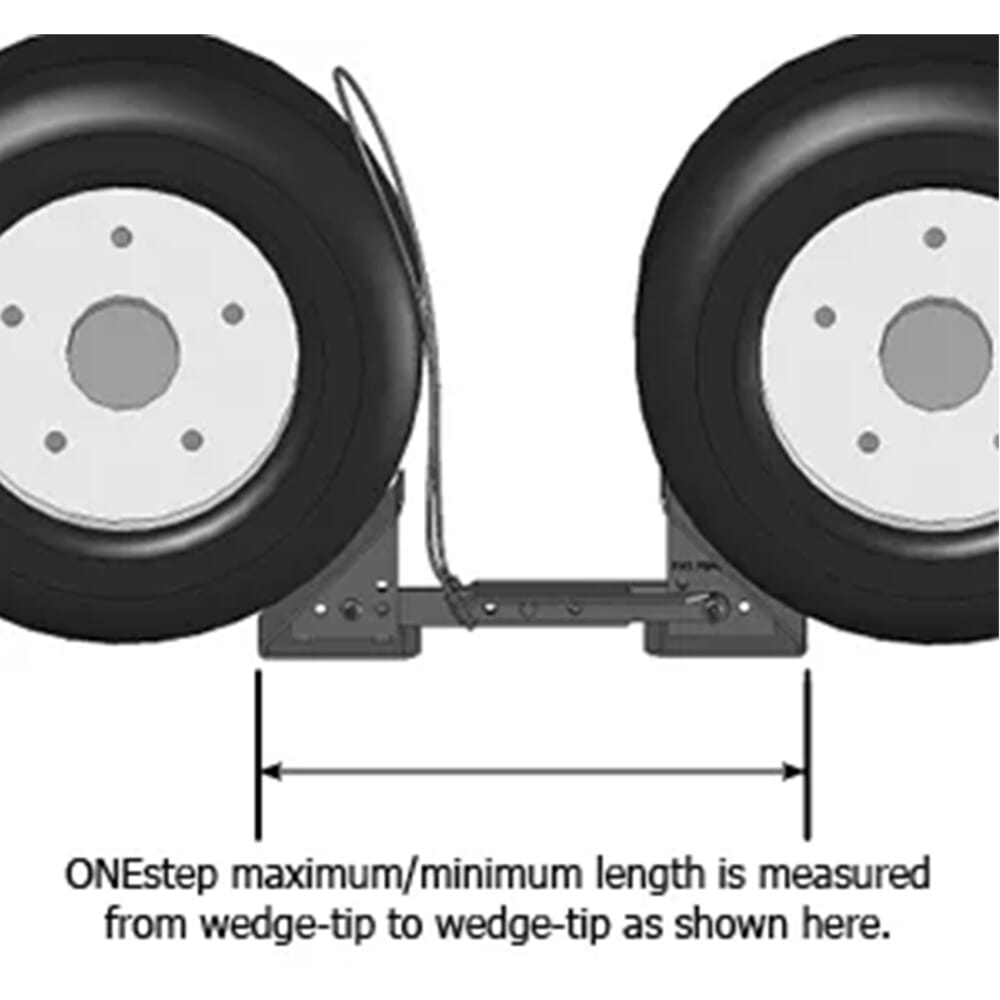 Fastway Double Pack ONESTEP™ Chock 84-00-4840 | Southwest Wheel®