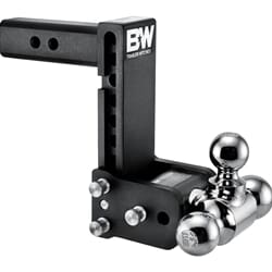 2" Tow & Stow Adjustable Trailer Hitch Tri-Ball Mount 7" Drop (1-7/8" x 2" x 2-5/16") - TS10049B