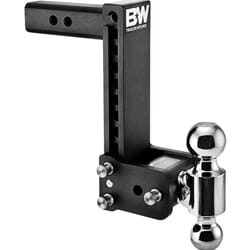 2" Tow & Stow Adjustable Trailer Hitch Dual-Ball Mount 9" Drop (2" x 2-5/16") - TS10043B