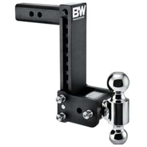 2" Tow & Stow Adjustable Trailer Hitch Dual-Ball Mount 9" Drop (2" x 2-5/16") - TS10043B