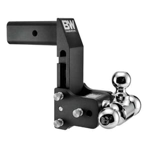 2.5" Multi-Pro Tow & Stow Adjustable Trailer Hitch Tri-Ball Mount 7" Drop (1-7/8" x 2" x 2-5/16") - TS20067BMP