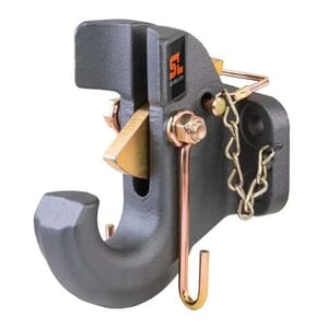 Curt SecureLatch Pintle Hook (30,000 lbs, 2-1/2" or 3" Lunette) - 48505