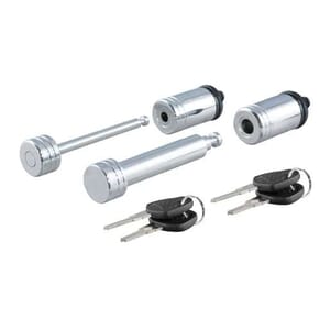 Curt Hitch & Coupler Lock Set (2" Receiver, 2-1/2" Latch) - 23527