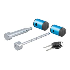 Curt Right-Angle Hitch & Coupler Lock Set (2" Receiver, 1" to 3" Latch) - 23505