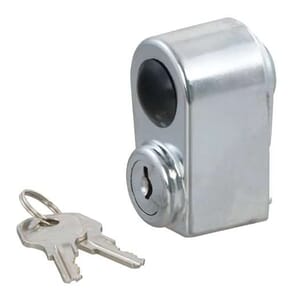 Curt Spare Tire Lock (Chrome) - 23562