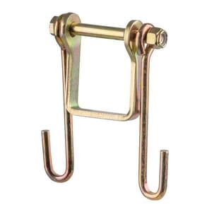 Curt Trailer Safety Chain Holder Bracket (2" Shank) - 45806