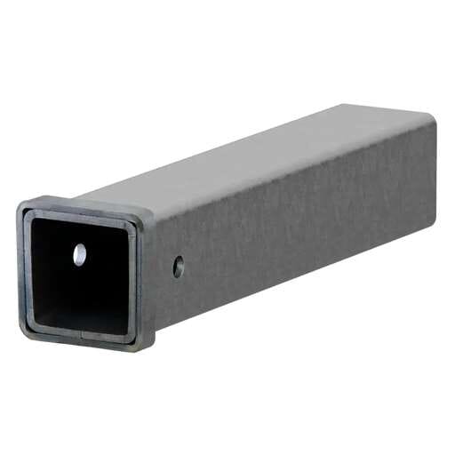 Curt 18" Raw Steel Receiver Tubing - 3" Receiver, 5/8" Pin Hole - 49518