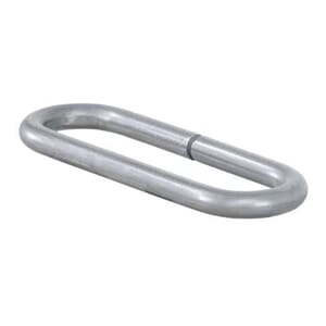Curt Raw Steel Weld-On Safety Chain Loop (10,000 lbs. Capacity) - 49950