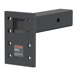Curt Adjustable Pintle Mount (2-1/2" Shank, 18,000 lbs., 7" High, 8" Long) - 48329