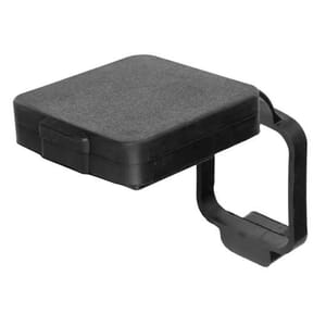Curt 2" Rubber Hitch Tube Cover with 4-Way Flat Holder (Packaged) - 21728